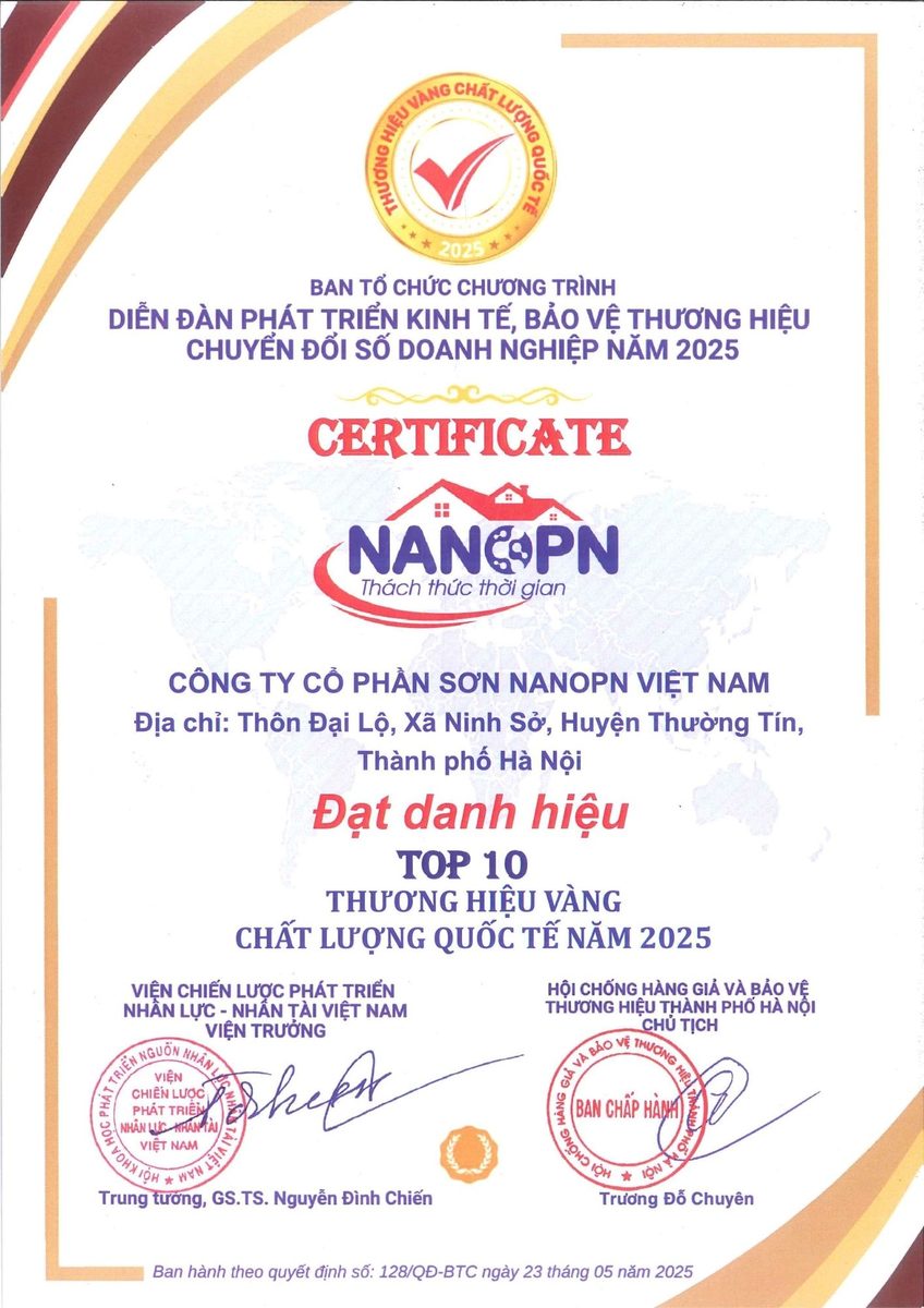TOP 10 THƯƠNG HIỆU VÀNG CHẤT LƯỢNG QUỐC TẾ 2025